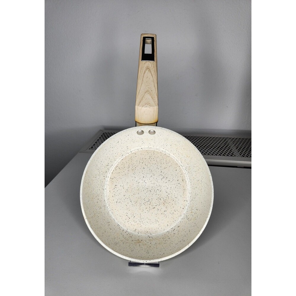 Masterclass Blue Speckled Ceramic Non Stick 8” Skillet Premium Kitchen Cookware